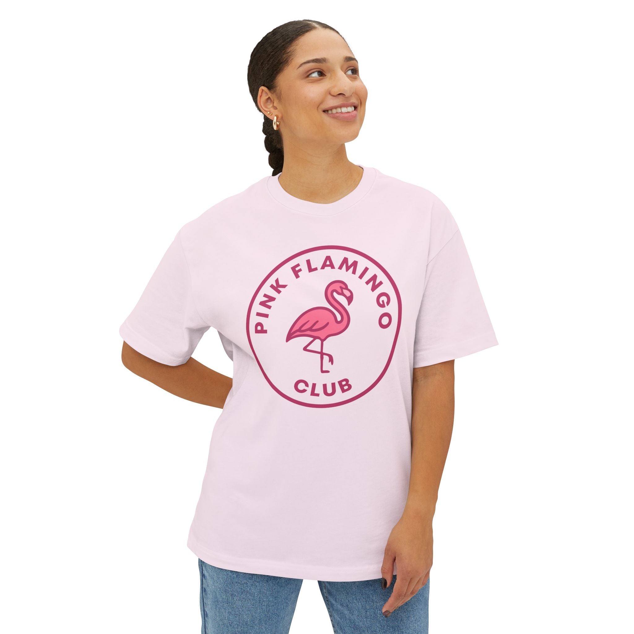 The Club Seal Unisex Oversized Boxy Tee
